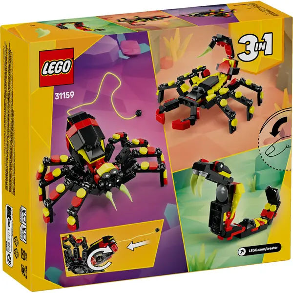 LEGO Creator - Animale salbatice: Paianjen surprinzator (31159) | LEGO