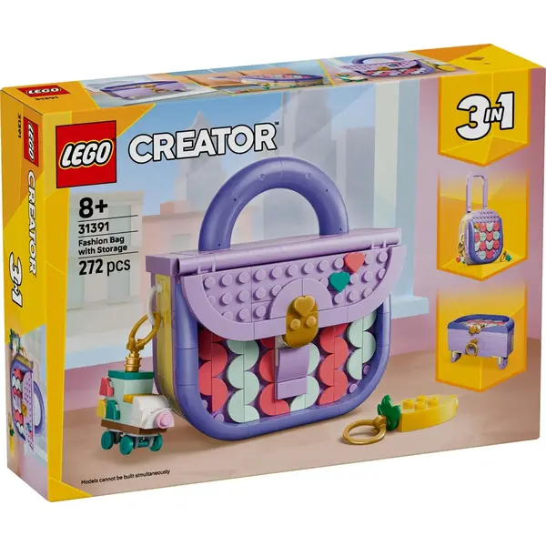 LEGO® Creator - Geanta artistica si moderna cu depozitare (31391)