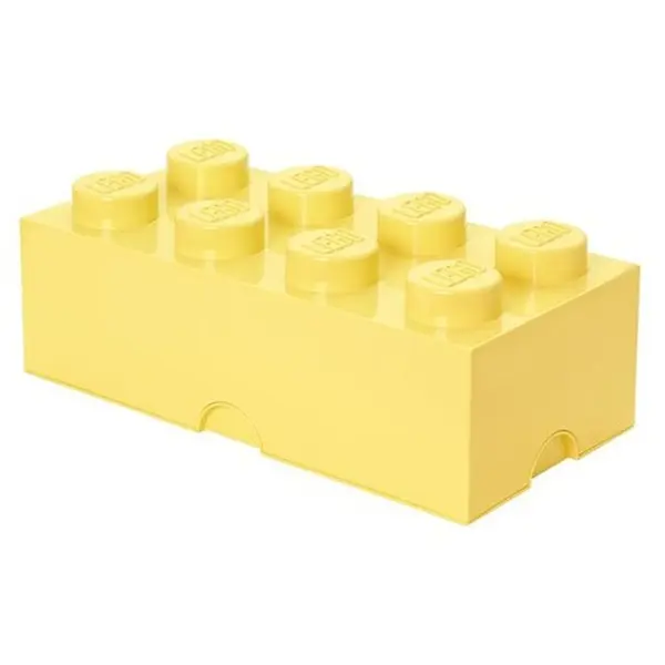 LEGO® Cutie depozitare LEGO 2x4 galben deschis (40041732)