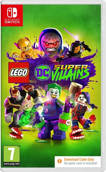 Lego DC Super Villains Code In Box PC|PlayStation 4|Xbox One|Nintendo Switch