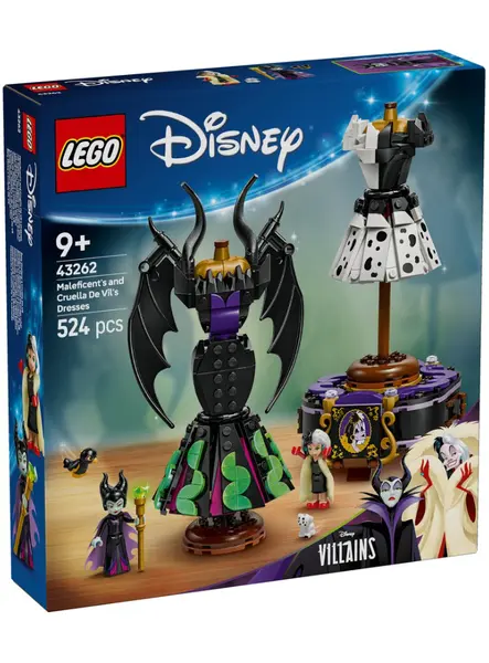 Lego Disney Classic Maleficent's And Cruella De Vil's Dresse (43262)