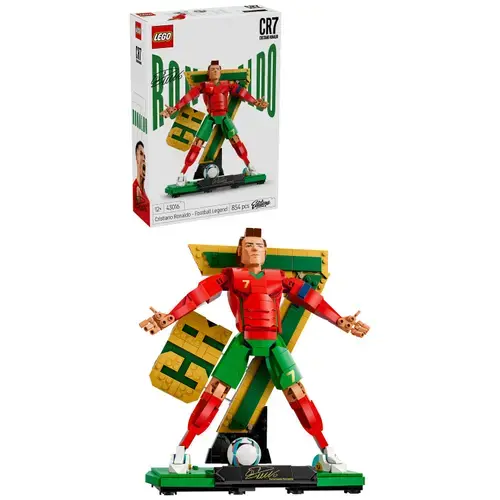LEGO® Editions - Cristiano Ronaldo – Legenda a fotbalului 43016, 854 piese