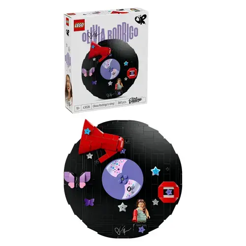 LEGO® Editions - Disc de vinil cu Olivia Rodrigo 43028, 360 piese
