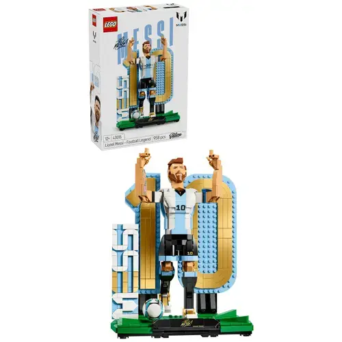 LEGO® Editions - Lionel Messi – Legenda a fotbalului 43015, 958 piese