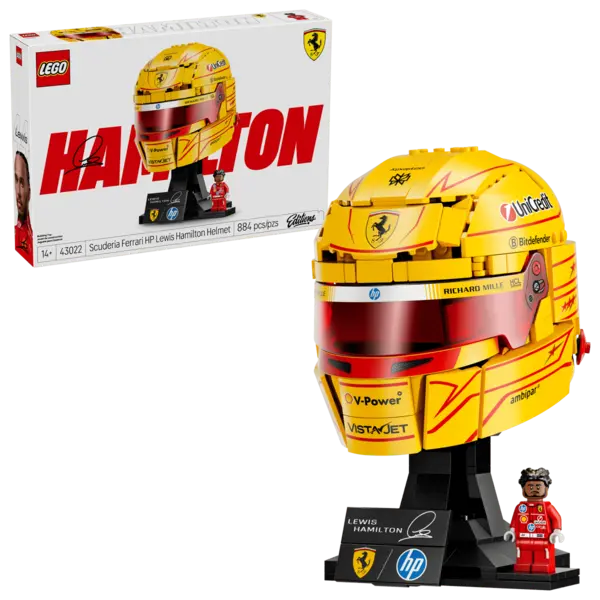 LEGO Editions - Scuderia Ferrari HP Lewis Hamilton Helmet (43022) | LEGO