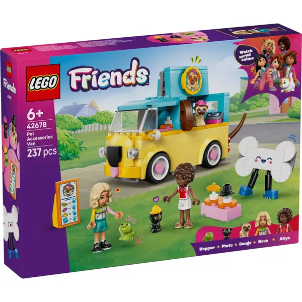 LEGO® Friends - Furgoneta cu accesorii pentru animale de companie (42678)