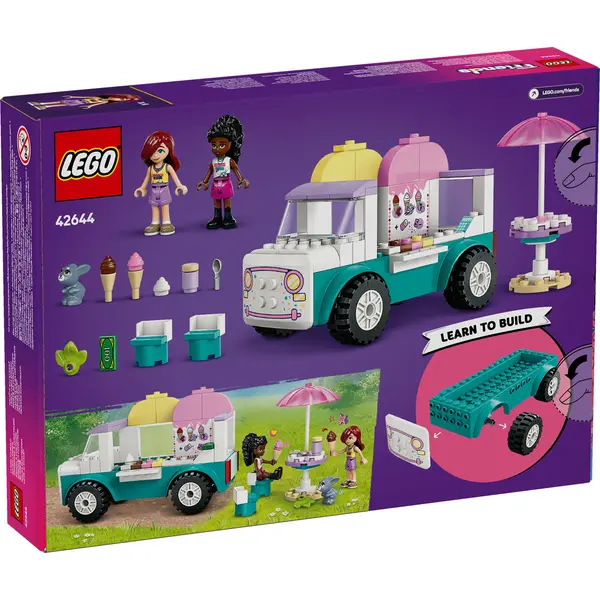 LEGO Friends - Furgoneta de inghetata in orasul Heartlake (42644) | LEGO
