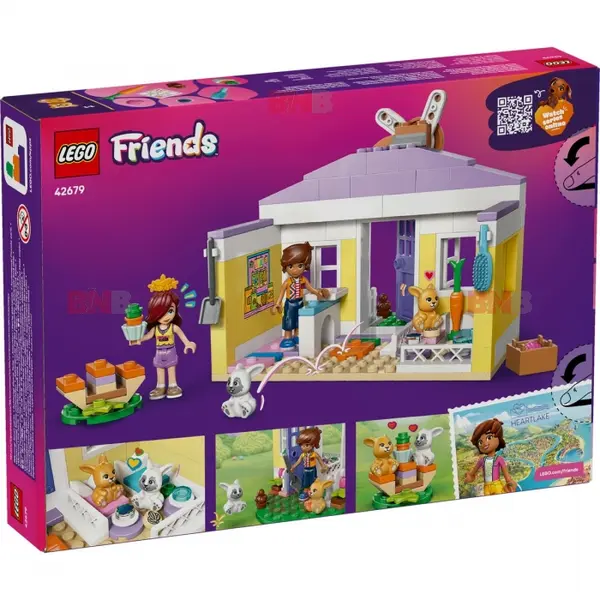 LEGO Friends - Hotel pentru iepurasi in orasul Heartlake (42679) | LEGO