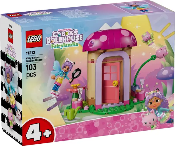LEGO® Gabbys Dollhouse - Casuta din gradina a Miau-Zanei (11212)