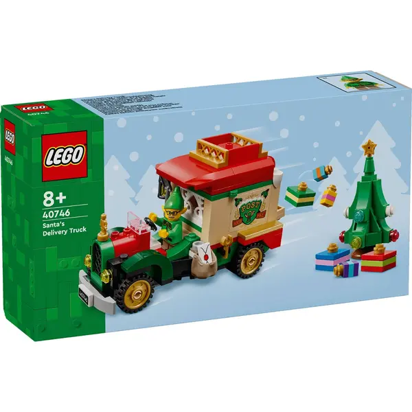 LEGO® Iconic - Camionul de livrare al lui Mos Craciun (40746)