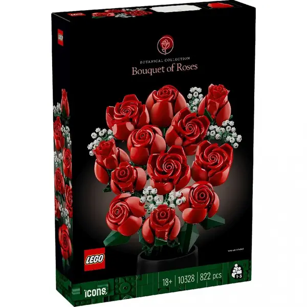 Lego Icons Buchet De Trandafiri 10328