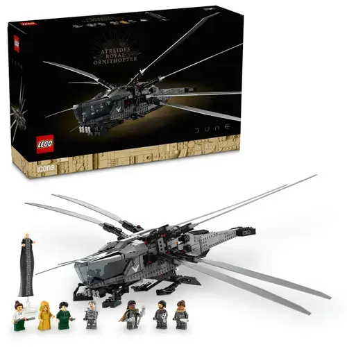 LEGO® Icons Creator Expert - Dune Atreides Royal Ornithopter 10327, 1369 piese
