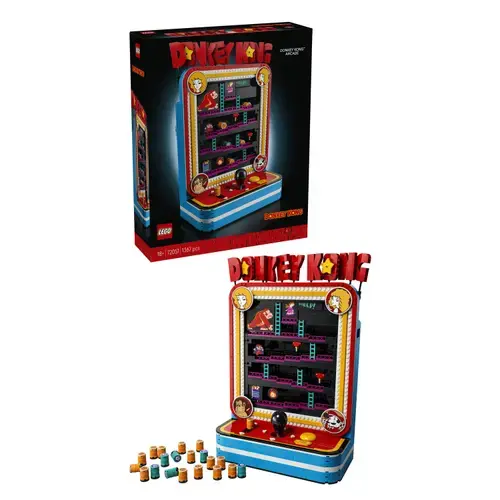 LEGO® Joc arcade Donkey Kong™ 72051, 1371 piese