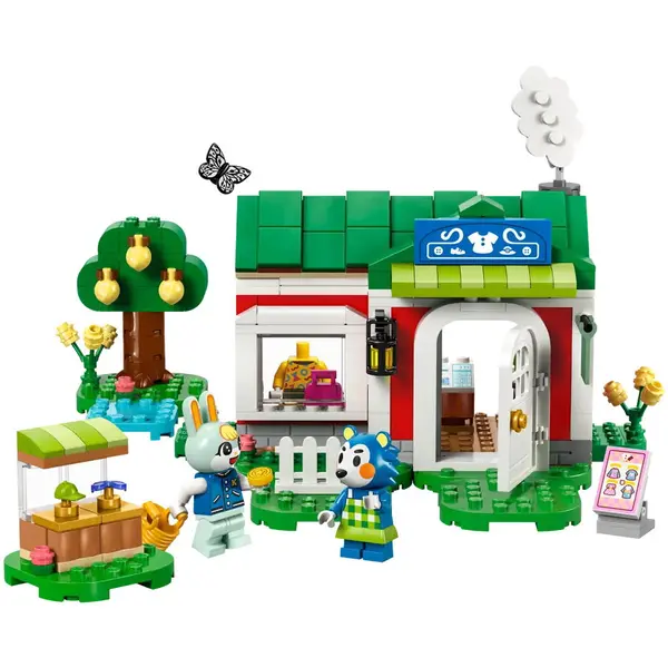 LEGO® Jucarie LEGO ANIMAL CROSSING, Magazinul de haine detinut de Able Sisters