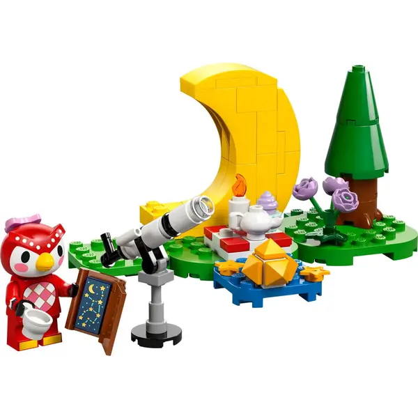 LEGO® Jucarie LEGO ANIMAL CROSSING, Observarea stelelor cu Celeste