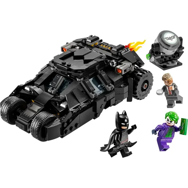 LEGO® Jucarie LEGO, Batman™ Tumbler vs. Two-Face™ si Joker™