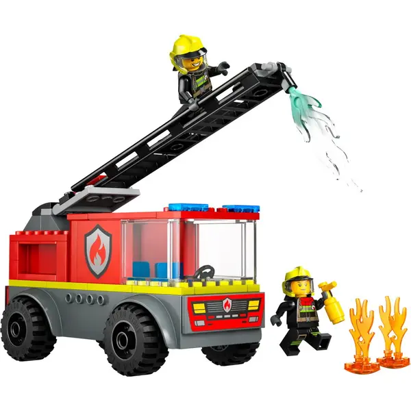 LEGO® Jucarie LEGO CITY, Autospeciala de pompieri cu scara