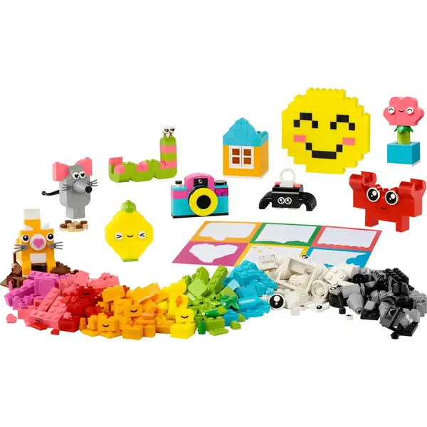 LEGO® Jucarie LEGO CLASSIC, Cutia creativitatii si veseliei