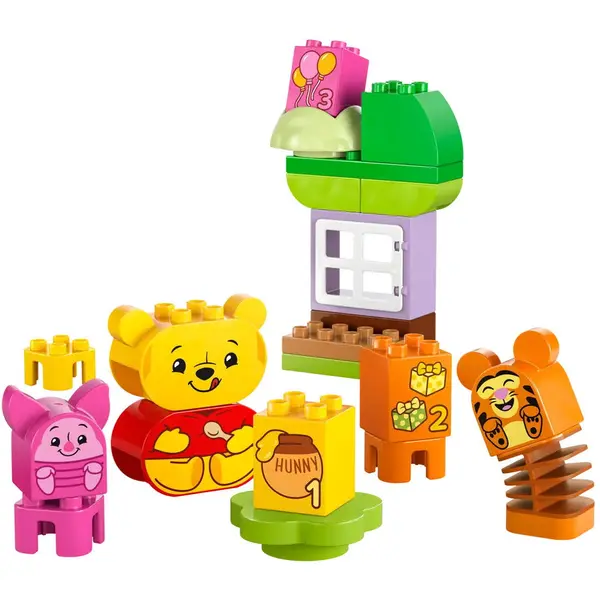 LEGO® Jucarie LEGO DUPLO, Petrecerea de ziua de nastere a lui Winnie de Plus