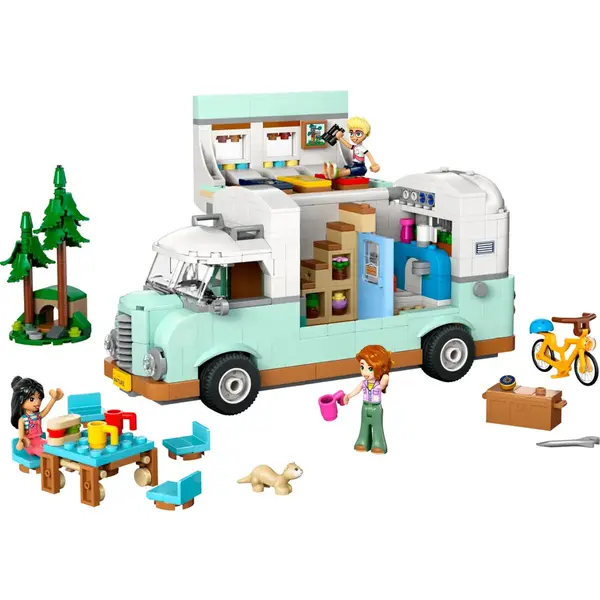 LEGO® Jucarie LEGO FRIENDS, Aventura in rulota cu prietenii