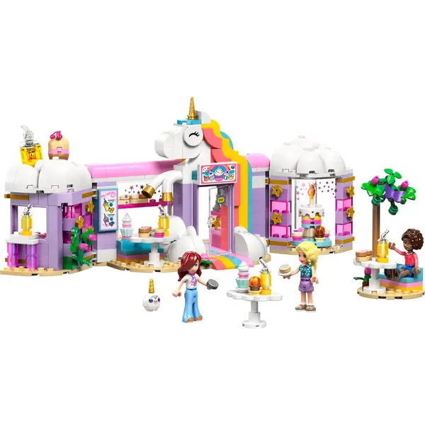 LEGO® Jucarie LEGO® Friends - Cafeneaua de vis Unicorn 42684, 475 piese, 6+ ani