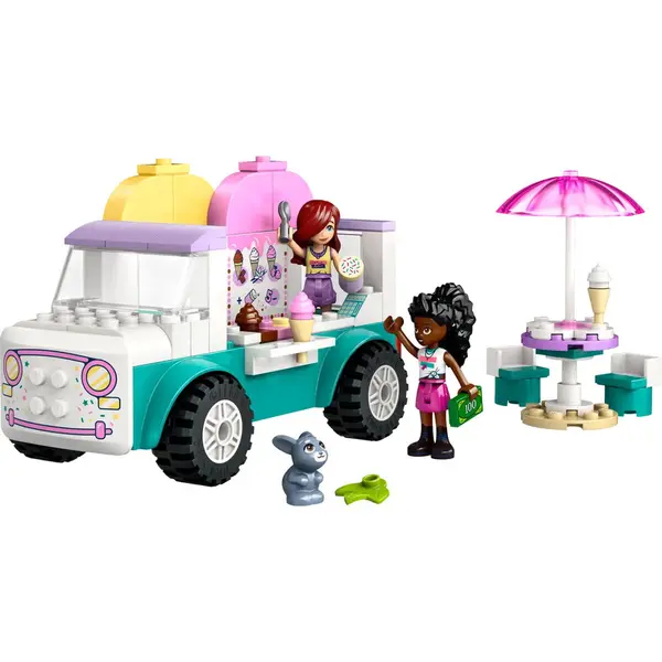 LEGO® Jucarie LEGO FRIENDS, Furgoneta de inghetata in orasul Heartlake
