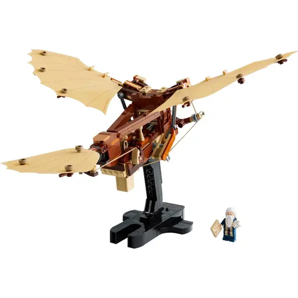 LEGO® Jucarie LEGO ICONS, Masina zburatoare a lui Leonardo da Vinci