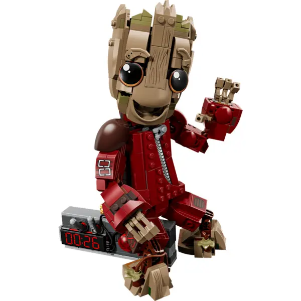 LEGO® Jucarie LEGO® Marvel - Groot in uniforma Ravager 76341, 604 piese, 10+ ani