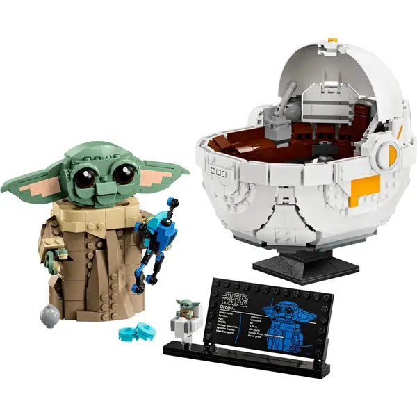 LEGO® Jucarie LEGO STAR WARS, Grogu™ cu landoul planor