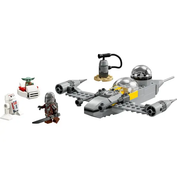 LEGO® Jucarie LEGO STAR WARS, Nava de lupta stelara N-1 a lui Mando si Grogu