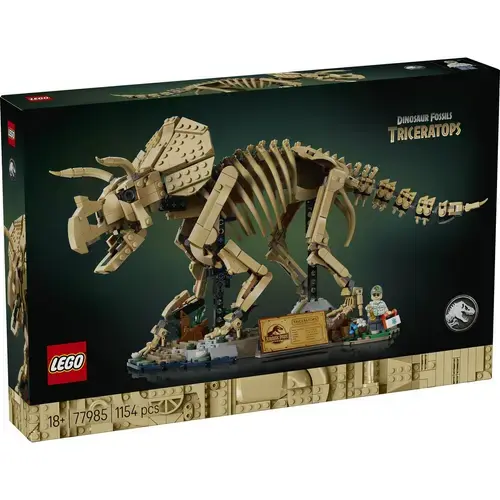 LEGO® Jurassic World Fosile de dinozaur: Triceratops 77985, 1154 de piese