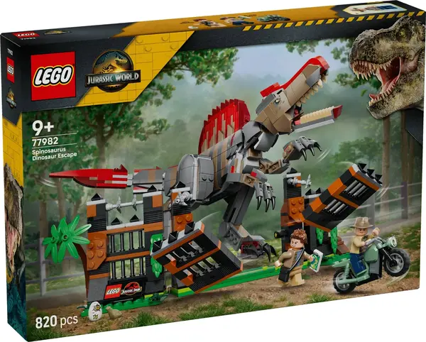 LEGO® Jurassic World - Spinosaurus dezlantuit (77982)