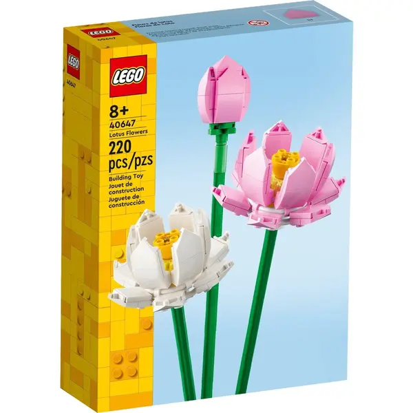 LEGO® LEGO® Creator Expert - Flori de lotus 40647, 220 piese