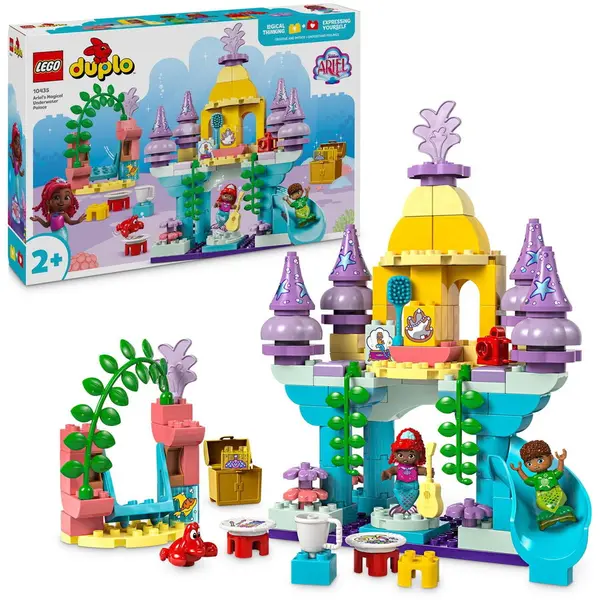 LEGO® LEGO® DUPLO® Disney - Palatul subacvatic magic al lui Ariel 10435, 116 piese
