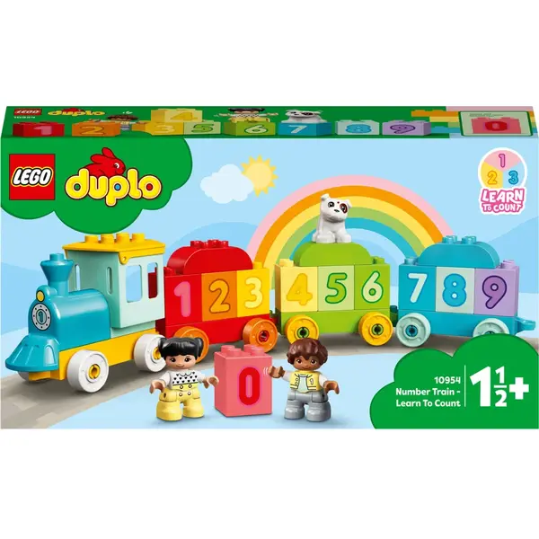 LEGO® LEGO DUPLO - Primul meu Tren cu numere - invata sa numeri 10954, 23 piese