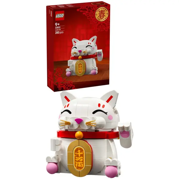 LEGO® LEGO® Iconic - Pisica norocoasa 40813, 280 piese