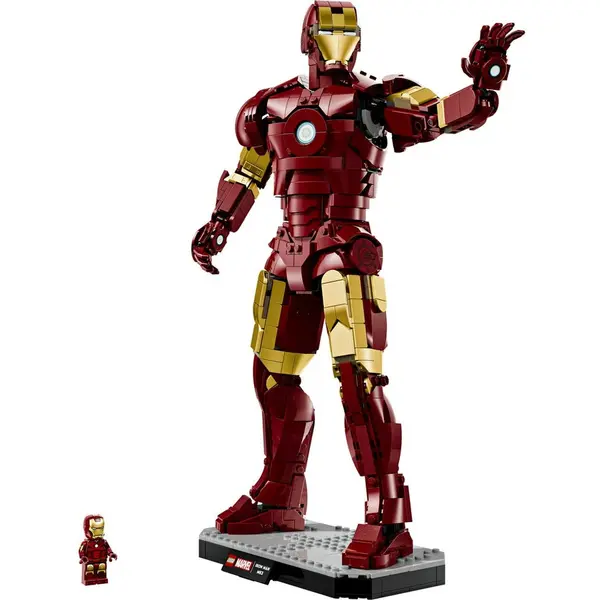LEGO® LEGO Marvel - Editia de colectie Iron Man Mark 3 76344, 1297 piese, Varsta 18+, Multicolor