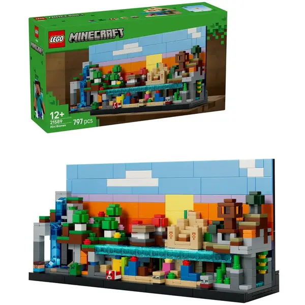 LEGO® LEGO® Minecraft - Minibiomuri 21589, 797 piese