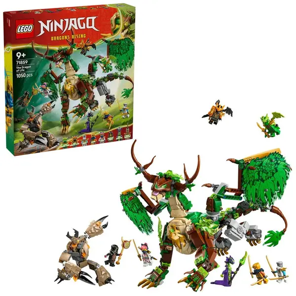 LEGO® LEGO® Ninjago - Dragonul Vietii 71859, 1050 piese