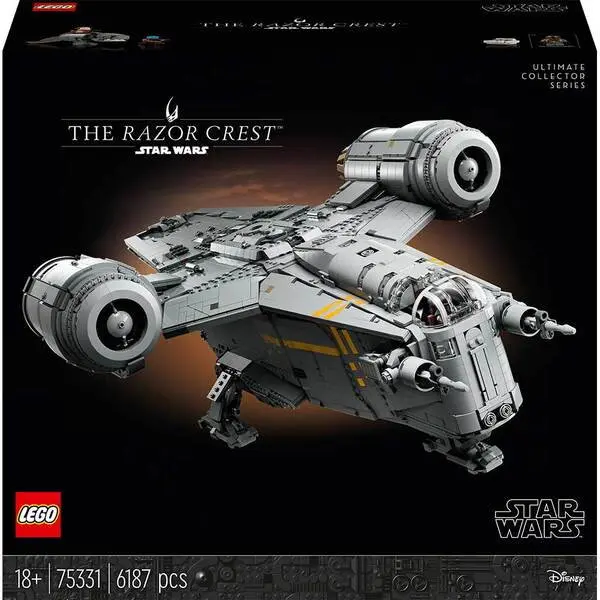 LEGO® LEGO Star Wars: Razor Crest 75331, 18 ani+, 6187 piese