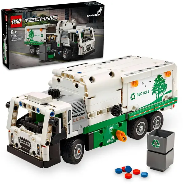 LEGO® LEGO® Technic - Autogunoiera Mack® LR electric 42167, 503 piese