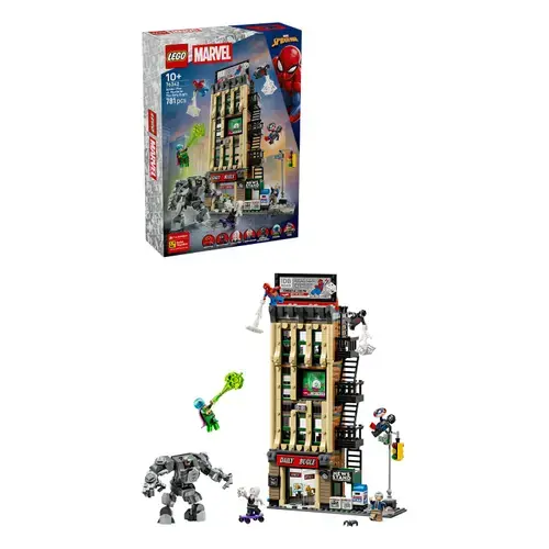 LEGO® Marvel - Omul Paianjen vs Mysterio: Daily Bugle 76342, 781 piese