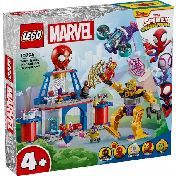 Lego Marvel Spidey- Cartierul General al echipei lui Spidey10794,+4 ani