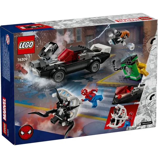 LEGO Marvel Super Heroes - Omul Paianjen vs. Masina fortoasa a lui Venom (76309) | LEGO