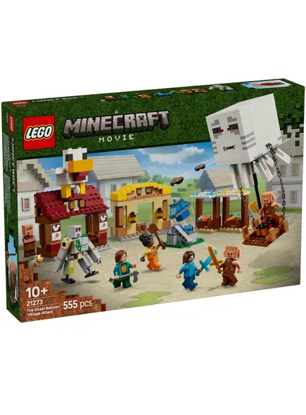 Lego Minecraft The Ghast Balloon Village Attack (21273)