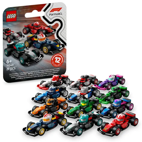 LEGO Minifigures - Masini de Curse F1 de Colectie (71049) | LEGO