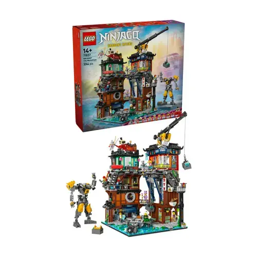 LEGO® Ninjago - Ateliere in orasul NINJAGO® 71837, 3244 piese