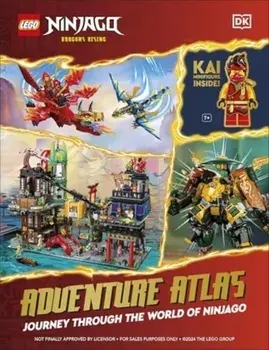 LEGO Ninjago Dragons Rising Adventure Atlas. Journey Through the World of Ninjago, Hardback/DK