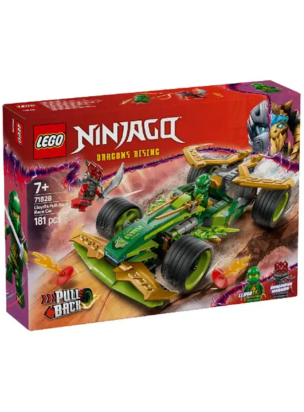 Lego Ninjago Lloyd's Pull-back Race Car (71828)