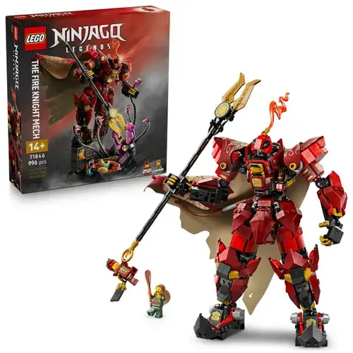 LEGO® NINJAGO® - Robotul cavaler al focului 71846, 996 piese